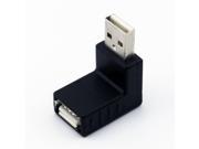 Topwin USB 2.0 Male to Female 90 degree Angled coupler Adapter connector