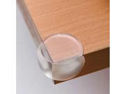 1 PCS Transparent Baby Safe Spherical Protection Table Thickening Angle Anti collision