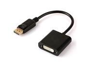 Topwin DisplayPort DP to DVI to DVI Male to Female Adapter Cable