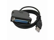 Topwin USB to Parallel IEEE 1284 DB25 25 pin adapter cable