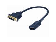 Topwin 30cm HDMI to DVI D 24 1 Video Converter Adapter Cable F F Female For PC HDTV Monitor