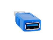 Topwin Super Speed USB 3.0 Type A Male to Female Coupler Extender Connector Adapter Blue