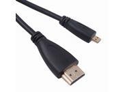 Micro HDMI To HDMI Port V1.4 1080P Cable for HDTV PS3 XBOX 3D LCD 3 Meters