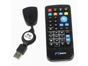 USB Media IR Wireless Mouse Remote Control Controller USB Receiver For Loptop PC Computer Center Windows Xp