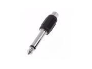 6.35mm 1 4 Mono Plug Male to RCA Female F M Connector Adapter