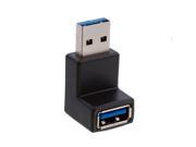 Topwin USB 3.0 A Male to Female Adapter Extension Cable 90 Degree