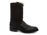 New Grinders 5002 Vegas Black Mens Leather Boots Size 8