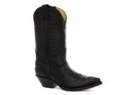New Grinders Arizona Black Mens Cowboy Boots Size UK 12 EU 46
