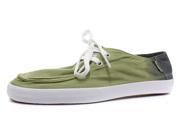 New Vans Rata Vulc Canvas Green Mens Lace Up Shoes Size 7.5