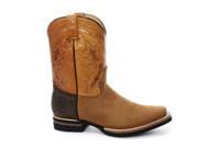 New Grinders El Paso Tan Mens Western Cowboy Boots Size UK 8 EU 42