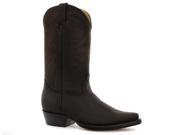 New Grinders Louisiana Dark Brown Mens Cowboy Boots Size UK 7 EU 41
