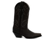 New Grinders Buffalo Black Mens Cowboy Boots UK Size 11