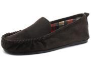 New Dunlop Adrien Brown Mens Moccasin Slippers Size 10