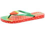 New Ipanema Brasil Tutti Frutti Strawberry Junior Flip Flops Size 10