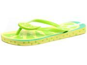 New Ipanema Brasil Tutti Frutti Lime Junior Flip Flops Size 9