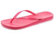 New Ipanema Brasil Beach 2015 Bright Pink Womens Beach Flip Flops Size 10