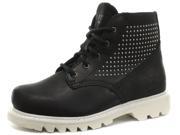 New Caterpillar Pixel Black Womens Ankle Boots Size 8