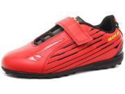 Gola Ativo 5 Axis Velcro VX Red Kids Astro Turf Football Boots Size UK 9 EU 27
