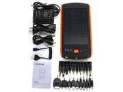 23000mAh Solar Charger Panel Power Backup Bank External Battery Pack Backup Travel Cellphone Charger