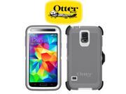 Ship From US Otterbox Defender Series Case Cover For Samsung Galaxy S5 S V I9600 GS5 Glacier w Holster 77 38798