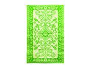 Lime Tracery Floor Mat