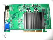 View Video Graphics nVIDIA GeForce 6200 AGP 4X 8X Dual Monitor Display VGA Card 512MB