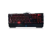 Red LED Backlight Backlit Multimedia USB Wired Illuminated Gaming Keyboard