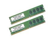 2GB 2X1GB PC2 3200 DDR2 400MHZ 240Pin UnBuffered LOW DENSITY Desktop RAM MEMORY