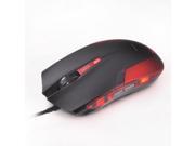 Cobra Junior 1600dpi Gaming Mouse Red LED Light E blue EMS109L