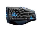 E Blue Cobra EKM 066 USB Wired Ergonomic Professional 104 Keys Gaming Keyboard