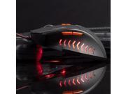 2500DPI 7D Programmable LED Optical USB Illuminated Gaming Mouse Color Changed