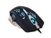 Sades 2400 DPI Flash Wing Wired Optical LED 6 Buttons Gaming Mouse For Pro Gamer
