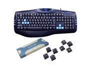 E Blue Cobra EKM 066 LED Backlight USB Wired Illuminated Game Gaming Keyboard