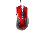 Adjustable Mazer EMS616 2500DPI Blue LED Wired Optical Gaming Mouse for Pro Game