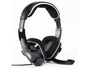 Sades Hifi Stereo Headband Pro Gaming Headset For PC Sony PS3 Xbox360 w Mic RCA