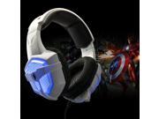 Gaming Headset Surround Stereo Headband Headphone USB 3.5mm LED with Mic for PC