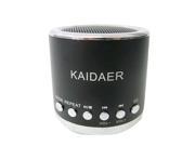KAIDAER Mini Speaker TF card MP3 USB Player Stereo Heavy Bass KD MN02 BLACK