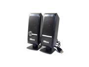 iMicro SP IMSD680W SKYPE Wired USB 2.0 Channel Speaker System Black