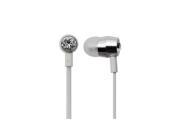 Bornd T620 Wired 3.5mm In ear Stereo Earphone w Microphone White