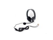 iMicro SP IM168MV Wired Leather Headset w Microphone