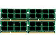 32GB 4x8GB DDR3 1333 PC3 10600 204 PIN SODIMM Memory for Dell Alienware M17X R3