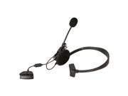 Small Live Headset with Microphone for Xbox 360 Wireless Controller Black