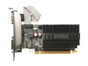 ZOTAC GeForce GT 710 DirectX 12 ZT 71302 20L 2GB 64 Bit DDR3 PCI Express 2.0 x 8 Video Grphics Card