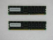 4GB 2*2GB DDR MEMORY RAM PC2700 ECC REG DIMM 184 PIN