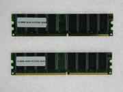 1GB 2X512MB PC 2700 333MHz DDR1 32X8 184 pin CL2.5 MEMORY FOR DELL DIMENSION 4550 3.06G 4600 4600C 8300 B110 2400