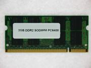 2GB 200 pin PC2 6400 CL6 16c 128x8 DDR2 800 2Rx8 1.8V SODIMM