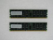 4GB 2*2GB PC 2100 266MHz DDR ECC Regsitered 184 Pin DIMM COMPAT TO 33L5040 370 6141 540 6402 A6835A