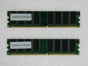 2GB 2*1GB DDR MEMORY RAM PC 3200 NON ECC DIMM 184 PIN 400MHZ COMPAT TO A1537396 A2251711 A3880088