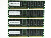 8GB 4*2GB MEMORY PC 2700 333MHz DDR ECC Regsitered 184 Pin COMPAT TO 358349R B21 361039 B21 367553 001