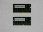 512MB 2X256MB PC 100 SODIMM 144 PIN SDRAM MEMORY RAM